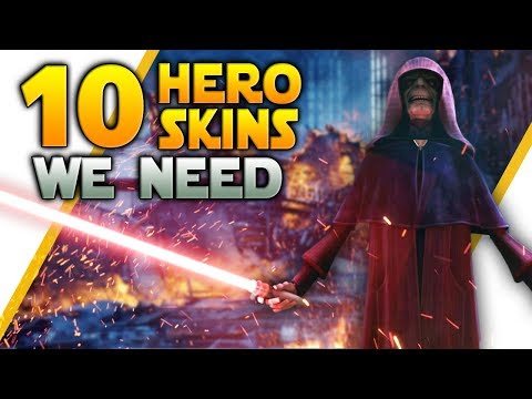 10 Hero Skins We Need In Star Wars Battlefront 2!