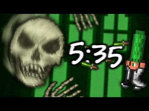 Terraria 1.4.5 - Skeletron Speedrun in 5:35 [WR]