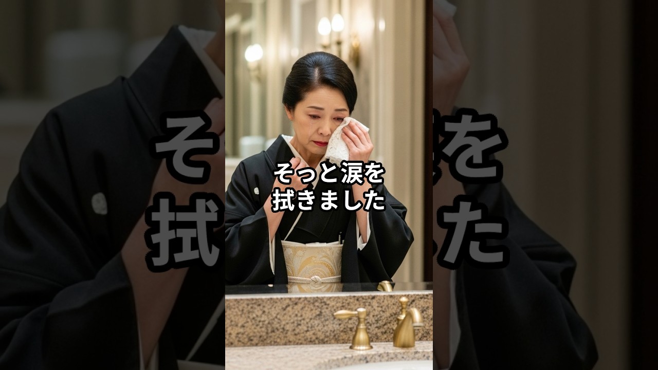結婚式で暴かれた嫁の本性と息子の決断。 #shorts
