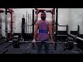 POWERLIFTING + BODYBUILDING?! 405 DEADLIFT AND BACK ROUTINE