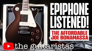 Video thumbnail for Epiphone Joe Bonamassa '55 Les Paul 🎸 Another Affordable Signature Drops!! 🙏 by The Guitaristas