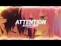 attention - charlie puth [edit audio]