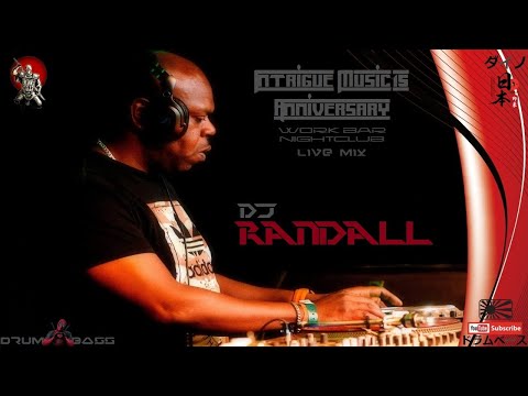 DJ Randall - Intrigue Music 15 Anniversary / Work Bar Nightclub ドラムベース