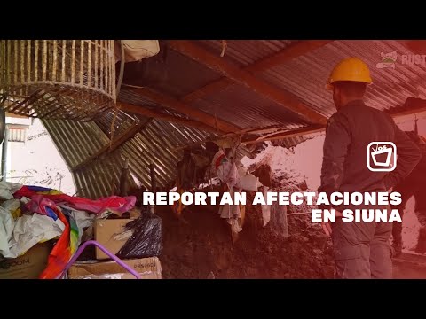 Desborde de río Prinzapolka anega varias viviendas