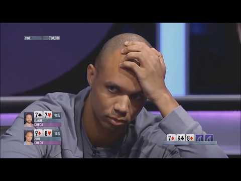 Phil Ivey Vs Daniel Negreanu 1,000,000 $ Dollars HEADS UP ★★★★★