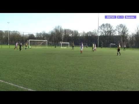 RKTVV B1 -  Baardwijk B1 beker 2e ronde  17-01-'15