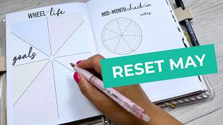 Plan Your May Goals With Me | Simple Planner Setup