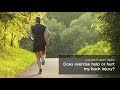 Does exercise help or hurt my back injury?