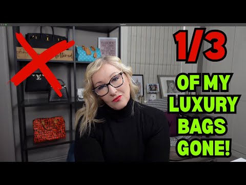 CLEARING OUT & SELLING MY DESIGNER BAGS!  DOWNSIZING MY LUXURY BAG COLLECTION!