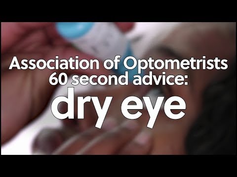 60 second advice: dry eye