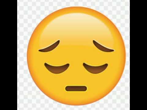 Sad face emoji || Sad emoji😥