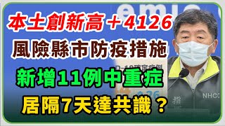 本土創新高＋4126　指揮中心說明風險