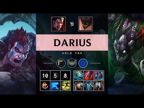 Darius Top vs Malphite - EUW Challenger Patch 25.10