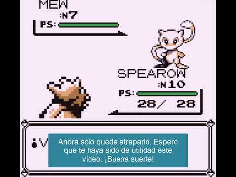 Cómo capturar a Mew en Pokemon Rojo y Azul