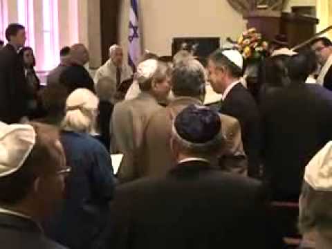 Torah Procession Temple Sholom Cincinnati 2014 Rosh Hashanah
