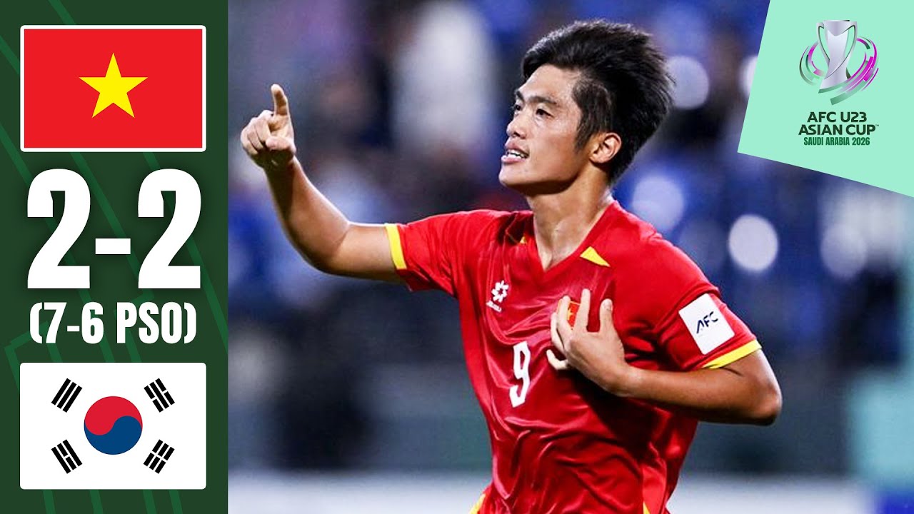Vietnam U23 vs South Korea U23 Highlights