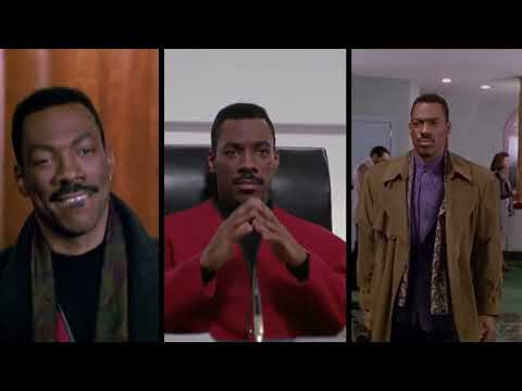 1992 Boomerang trailer frame with Eddie Murphy and Halle Berry in a sleek, upscale setting