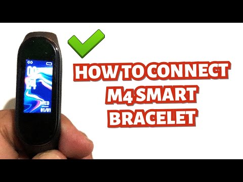 HOW TO CONNECT M4 SMART BRACELET TO SMARTPHONE | TUTORIAL | ENGLISH