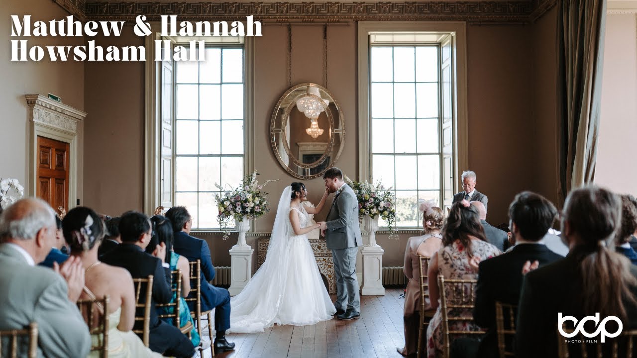 Howsham Hall wedding photography and film