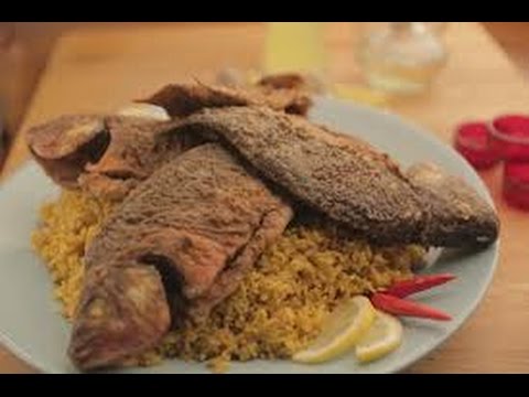 مطبخ كنتاكي:: سمك مقلي مع رز صياديه. 2016