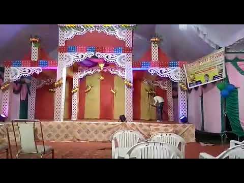 New wedding stage sarvan flower dekoration jaunpur