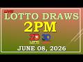 LOTTO RESULT 2PM DRAW ,  JUNE 08, 2026@LottoResultTV15K