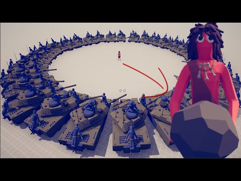 30x TANK vs 100x Stoner - Totally Accurate Battle Simulator