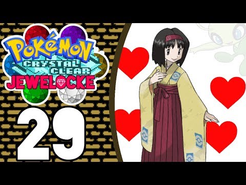 Pokemon Crystal Clear Jewelocke - Episode 29 - Little Erika Crush