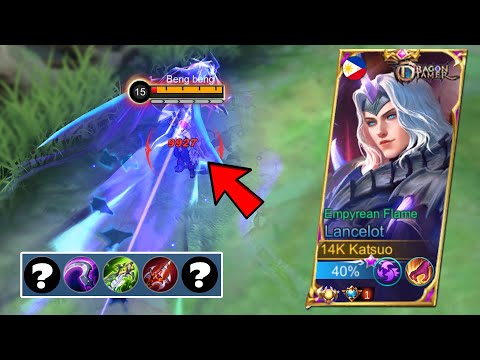 YOU SHOULD TRY THIS SUPER AGGRESSIVE BUILD FOR LANCELOT!! ( 30 KILLS GAMEPLAY! 💀 )