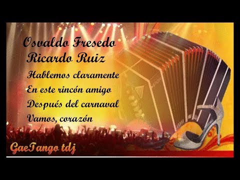 Tanda di tango  Osvaldo Fresedo  Ricardo Ruiz  1941 2