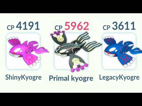 using TRIPLE KYOGRE’s Team But all DIFFERENT…