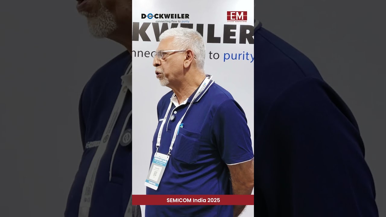 Dockweiler AG at SEMICON India 2025 | Precision Flow Solutions for High-Tech Industries