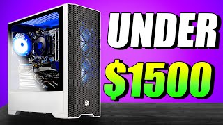 BEST GAMING PC's UNDER $1500 for 2022 - (Intel & NVidia RTX Edition)