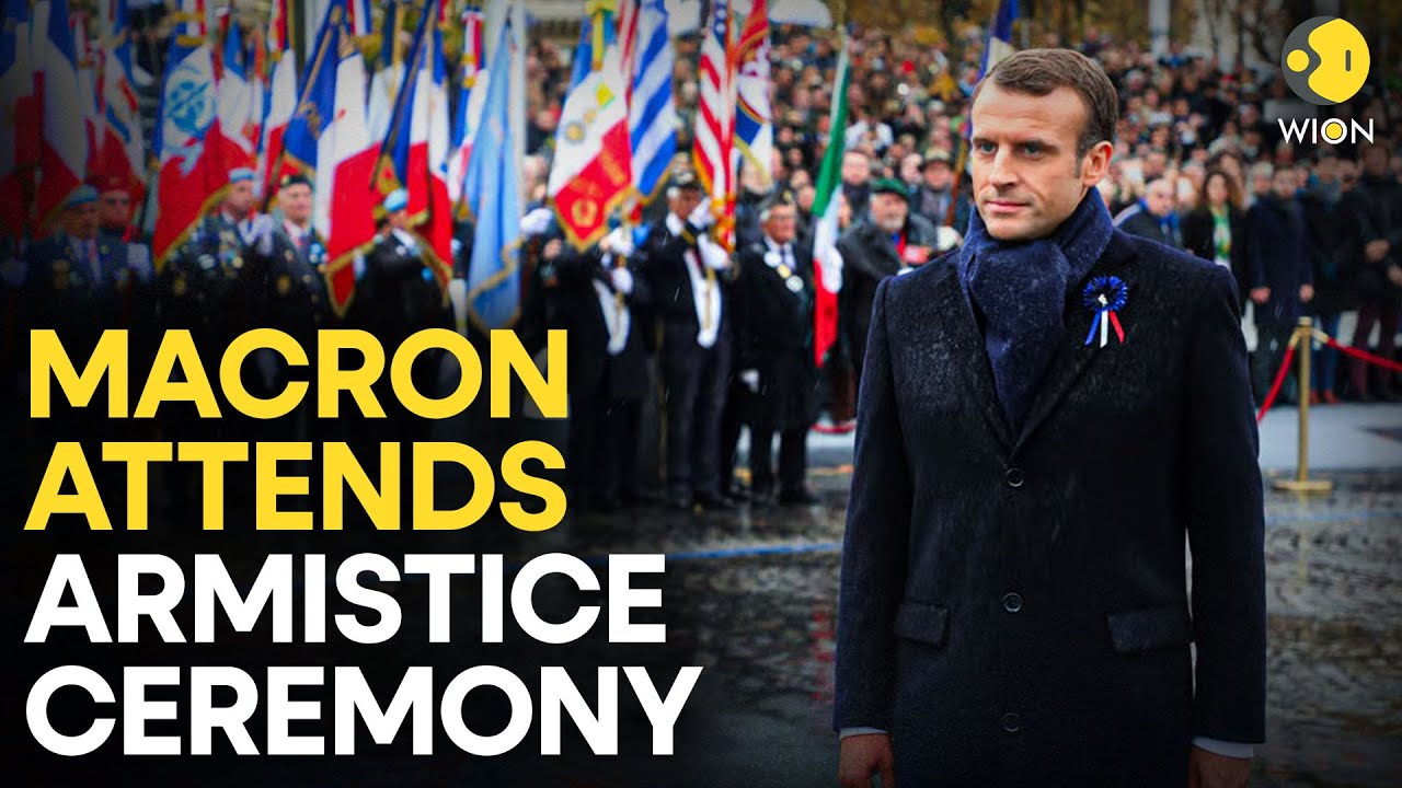 Armistice Day LIVE: French President Macron Attends Wreath Laying Ceremony To Mark WWI Armistice Day