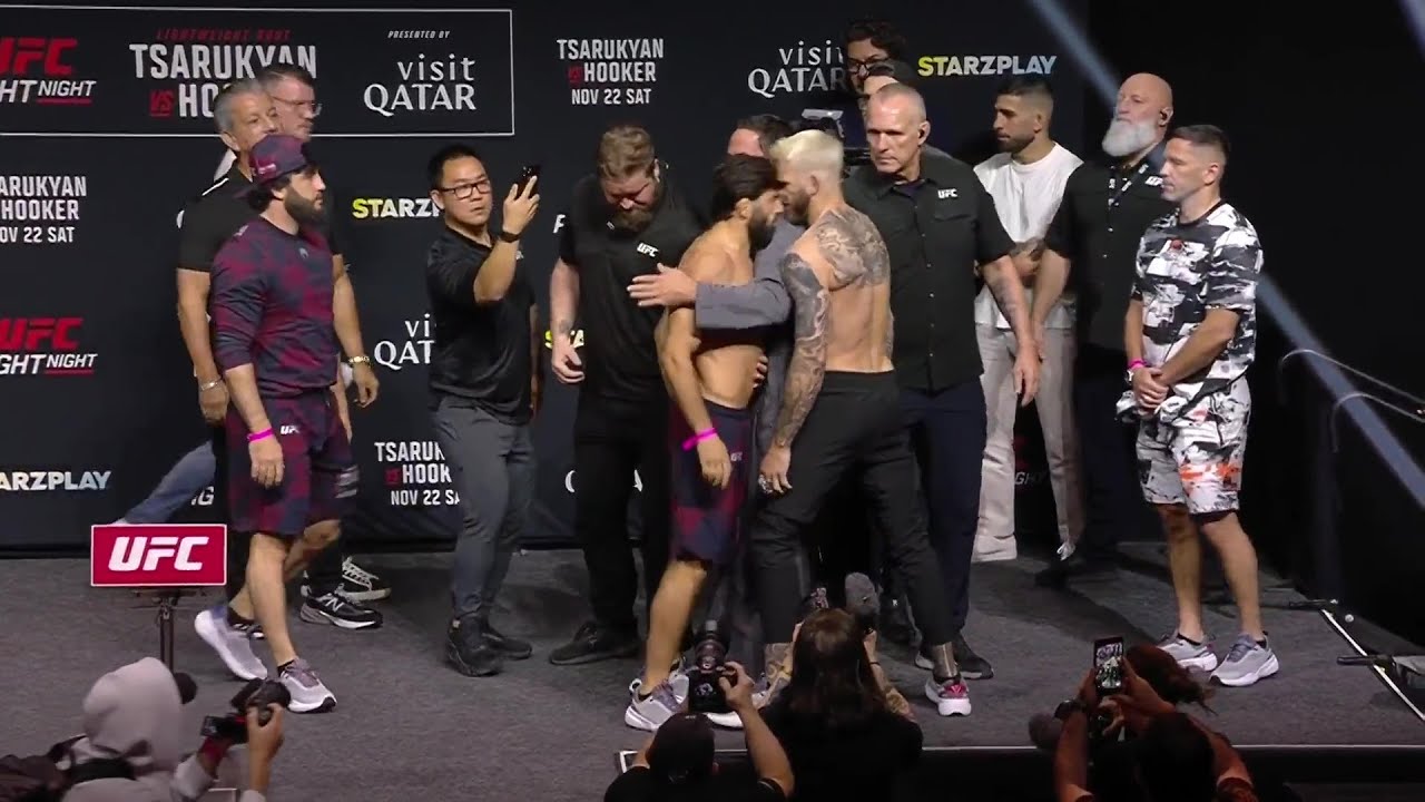 UFC Катар: Битвы взглядов и финальные слова