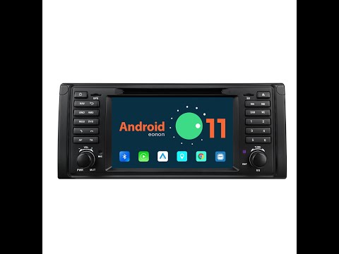 【Introduce】7"IPS Android 11 GPS Apple #CarPlay #AndroidAuto #Headunit #Autoradio #BMW #E39 eonon R49
