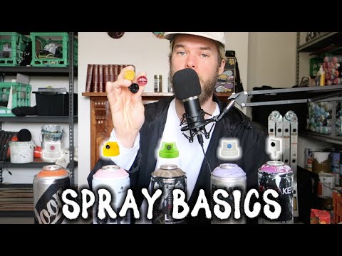 SPRAY PAINTING FOR BEGINNERS | Caps and Cans a short intro to graffiti & Street art essentials 2023