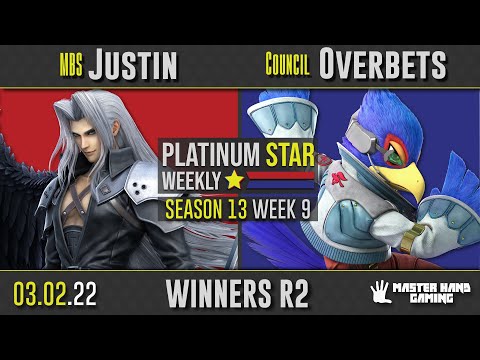 PSW S13:W9 - MBS | Justin (Byleth, Sephiroth) vs Council | 0verbets (Falco) - WR2