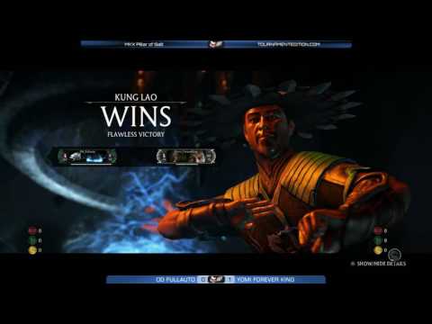 MKX @ Pillar of Salt - Od FullAuto (Jaqui Briggs) vs Yomi ForeverKing (Kung Lao)[720P60FPS]