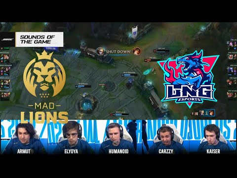 Mad Lions Voice Coms During Crazy Ending vs LGD!