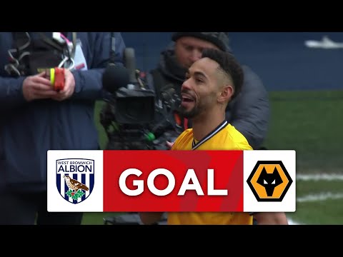 GOAL | Matheus Cunha | West Brom 0-2 Wolves | Fourth Round | Emirates FA Cup 2023-24
