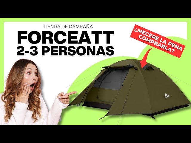 Vídeo relacionado con Forceatt Tienda de Campaña 3 Personas 100% Impermeable, Ventilación Doble Capa Peso Ligero Acampar Tienda, Fácil de Instalar, Ideal para Practicar Senderismo y Actividades al Aire Libre.