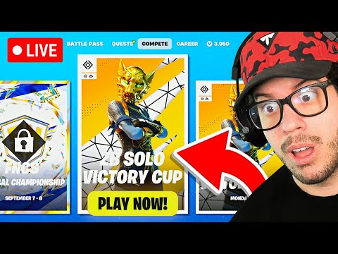 Fortnite SOLO CASH CUP and HACKER HUNTER! (Season 4)