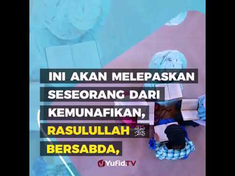 Obat Agar Tidak Jadi Orang Munafik