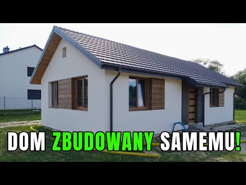 Projekt domu do 70m2 Pana Daniela i Pani Natalii zbudowany samemu! Projekt domu 70m2?