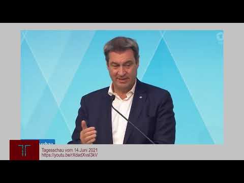 Söder über die Maskenpflicht ᴴᴰ