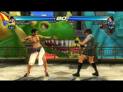 64_1 Zafina y Jun (generador07) Vs Asuka y Alisa ( Uchiha x24 ) - Tekken Tag 2 Online PS3