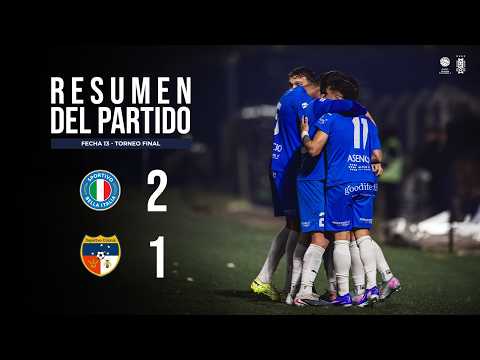 Bella Italia 2-1 Deportivo Colonia | Resumen | Fecha 13 | Torneo Final | Primera Divisional C