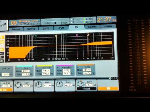 NRCC - Behringer X32 - Basic Channel Setup and EQ