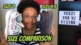 HOW DOES YEEZY 350 V2 FIT?? | SIZE COMPARISON